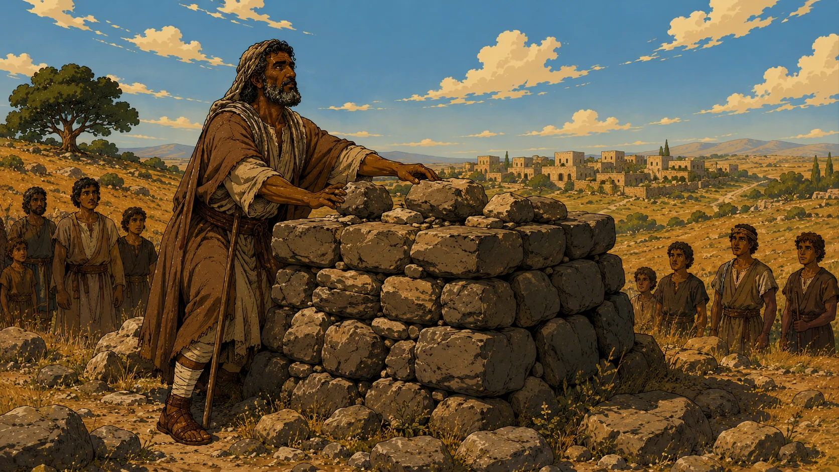 Jacob Arrives at Shechem, El Elohe Israel